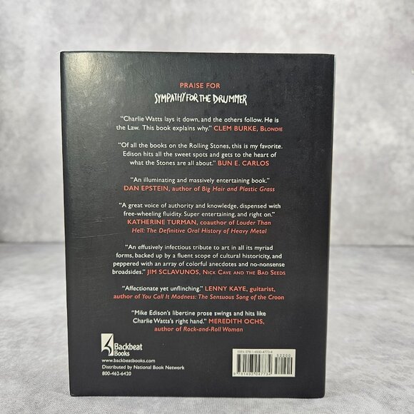 Sympathy for the Drummer: Why Charlie Watts Matters by Mike Edison Hardcoover - Picture 5 of 5